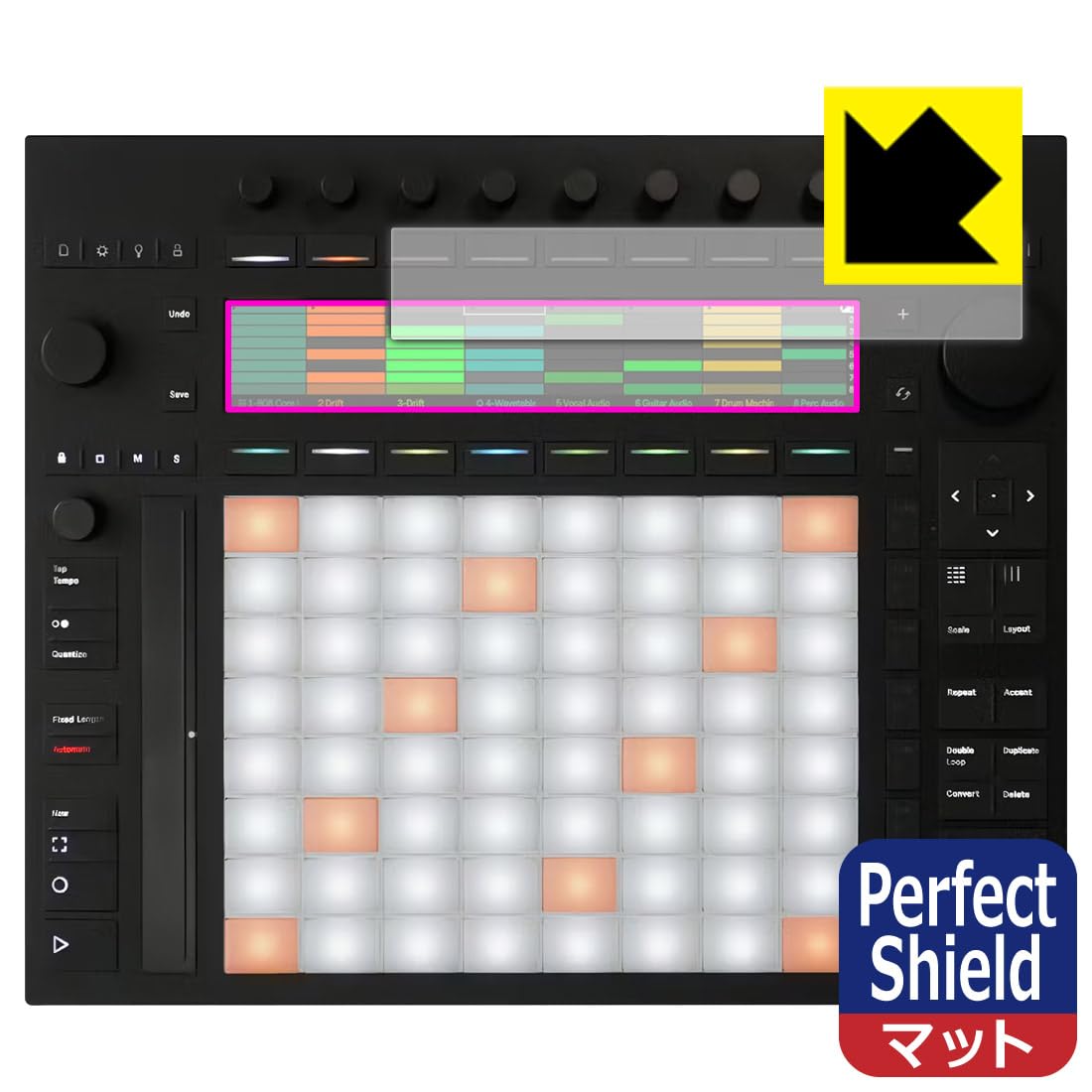 Amazon | PDA工房 Ableton Push 3 対応 PerfectShield 保護 フィルム