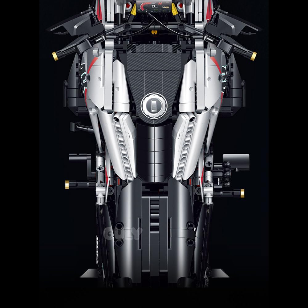 DOYAY Technik Motorrad 1: 5 für R 1300 GS Supermotorrad, G-60548 Technik Motorrad ModeII Bausatz, 2489 TeiIe, für R1300 GS (Originalverpack)