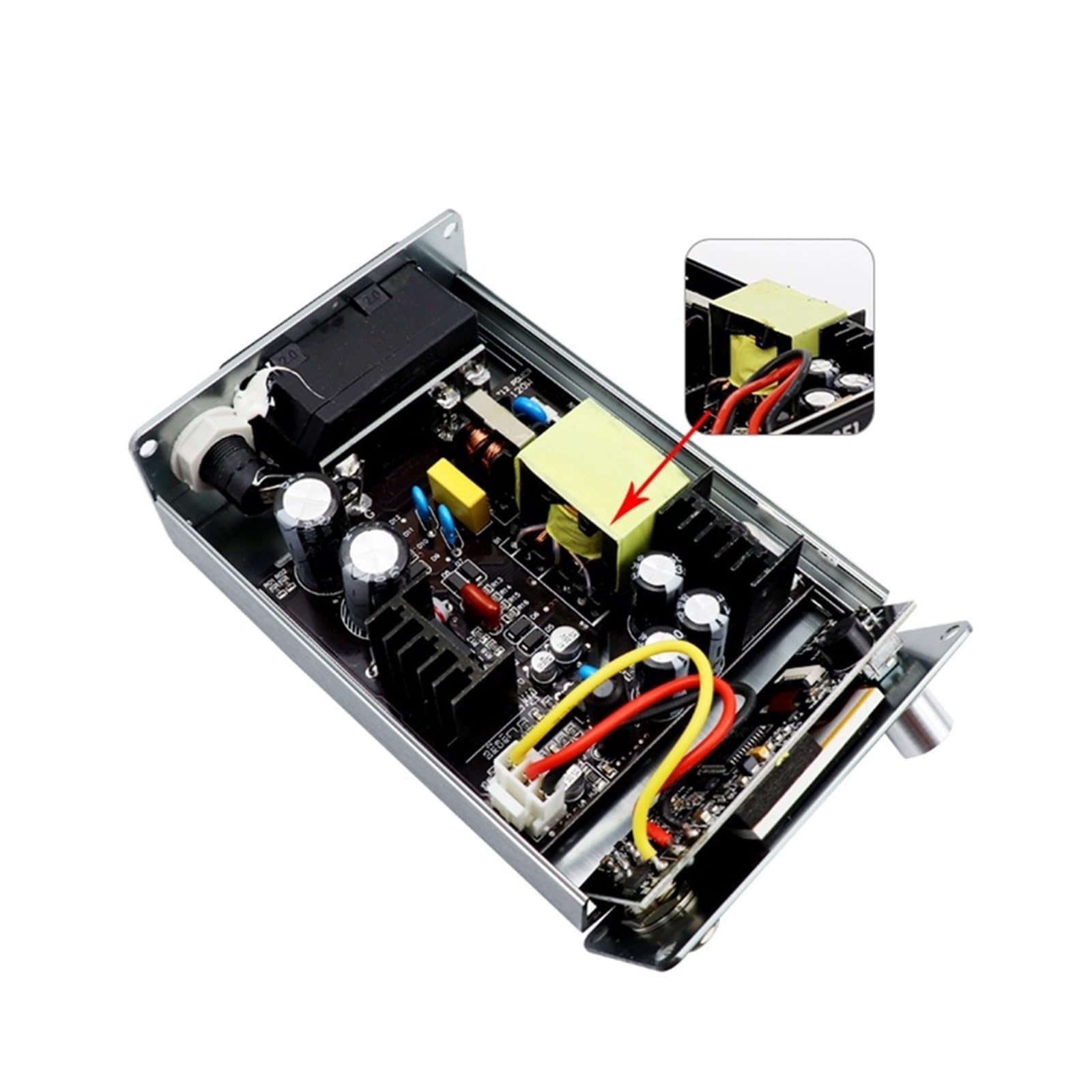 Stacja lutownicza, Stacja Lutownicza T12-X Elektroniczna Spawarka LED Cyfrowy Wyświetlacz Stacja Lutownicza BGA Z Grotami Lutowniczymi Narzędzia Spawalnicze(Brown)