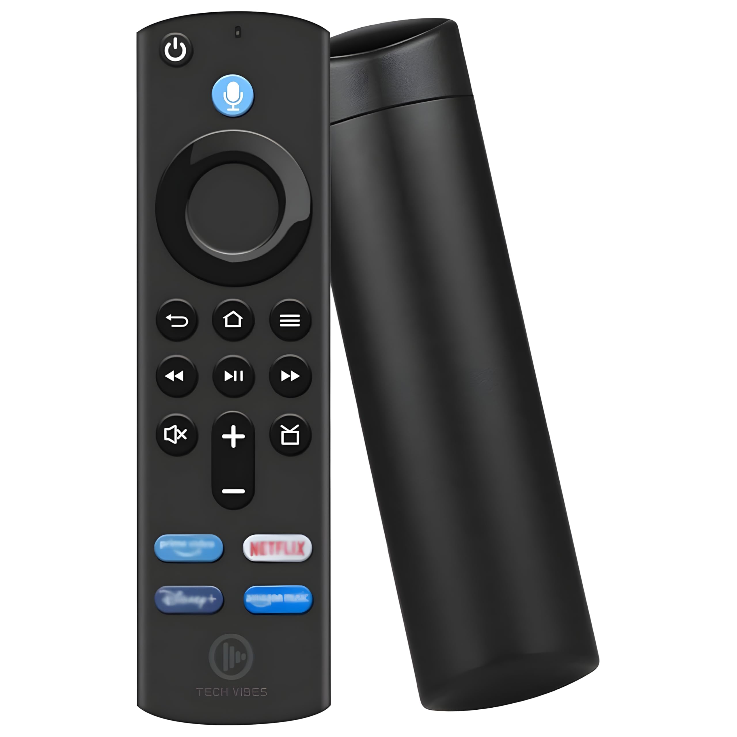Tech Vibes Remote Compatible with Amazon Alexa Voice Fire TV Stick (3rd Generation) Firestick Third Gen Bluetooth Remote Control