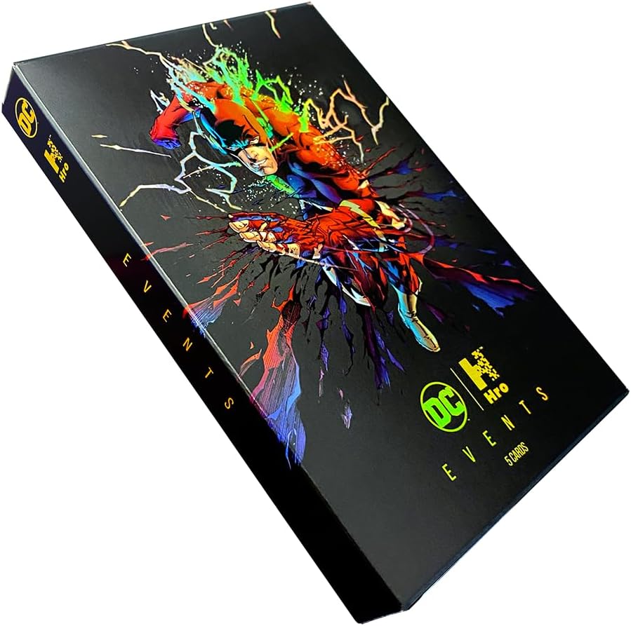 DC x HRO Limited-Edition Hybrid Events Collection Flowpack - DC Unlock The Multiverse, 5 Hybrid NFT Trading Cards