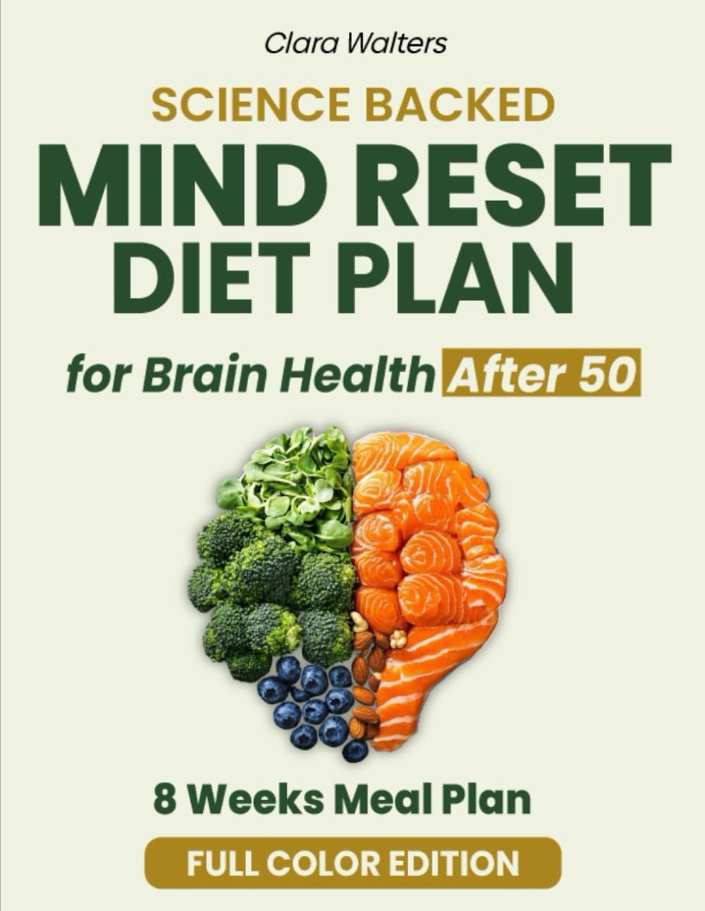 SCIENCE BACKED MIND RESET DIET PLAN FOR BRAIN HEALTH AFTER 50: SIMPLE FOODS AND RECIPES TO PREVENT MEMORY LOSS, SHARPEN FOCUS, AND MAINTAIN ENERGY FOR A VIBRANT LIFE