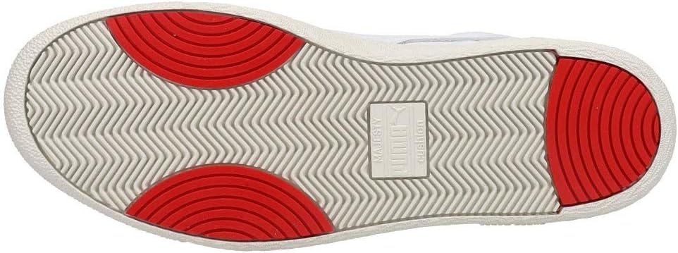 Ralph Sampson Mid by Puma - Red Leather Suede