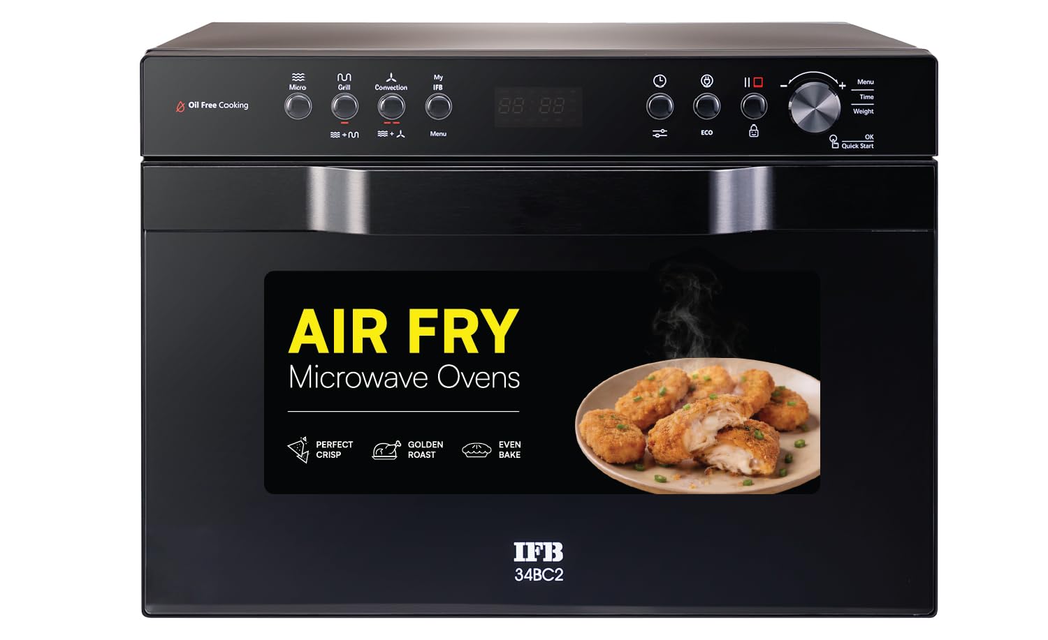 IFB 30L Convection Microwave Oven with 360 Degree Motorized Rotisserie 101 Auto Cook Menus (30BRC2, Black, Auto Defrost, Grill Mode, Combi-Cook Modes, 10 Power Levels) — Amazon image 14