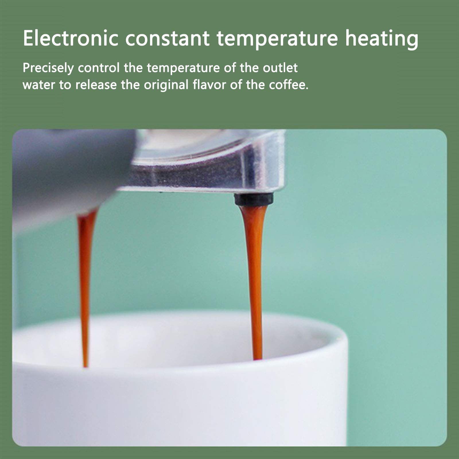 Ekspres do kawy Espresso 20 barów ciśnienia Inteligentny ekspres do kawy Mieli ziarna kawy Cappuccino i Latte Machiato 1250 W Wysokowydajny ekspres do kawy ze stali nierdzewnej Interesting