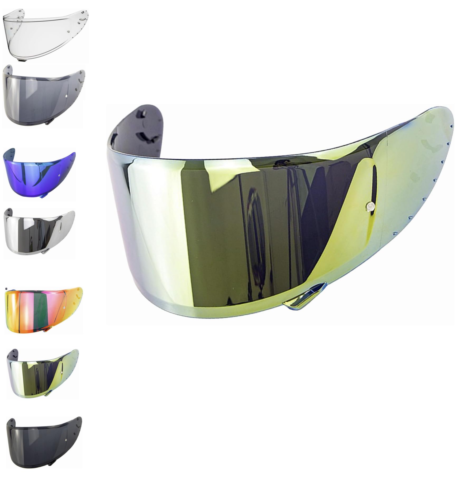 Visiera CWR-1 per casco Shoei Nxr 1 (no Nxr 2) Ryd - X Spirit 3 - Z7 - Rf1200 (Oro)