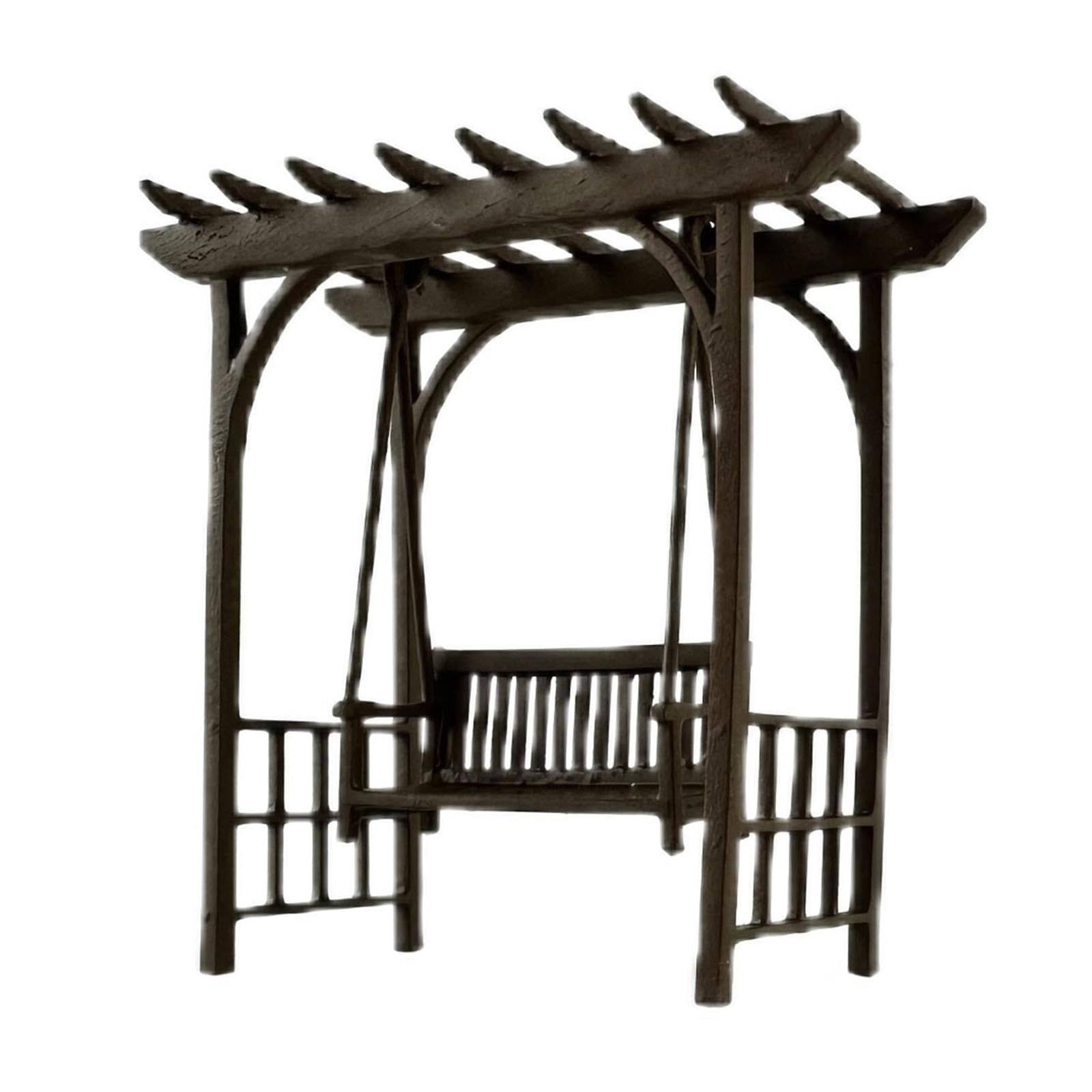 kowaku Miniature Playground Equipment Tiny Model Figurines Miniature Figurine Diorama Mini Entertainment Facilities Yard Ornament Diorama Layout, 1 64 Scale