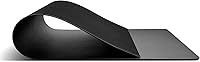 Vista 2 de Nekmit Almohadilla de cuero para escritorio, 36 x 20 pulgadas, plana, antideslizante, impermeable, color negro