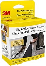3M, Fita Antiderrapante, Preta, 50 mm x 5 Metros - 1 Unidade
