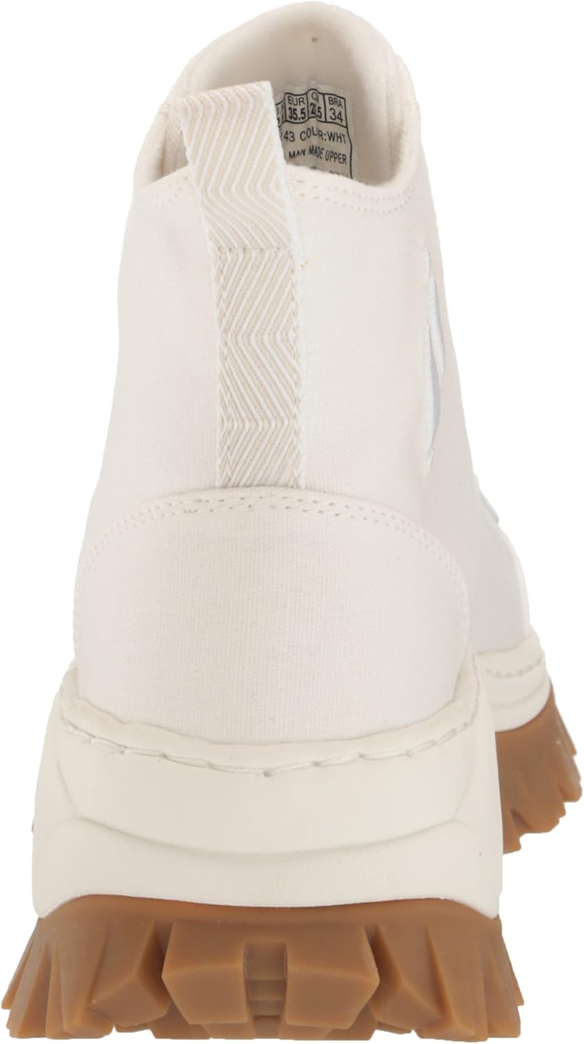 Skechers Street BloxFashion Shaker Tenis para Mujer, Blanco (Wht), 8