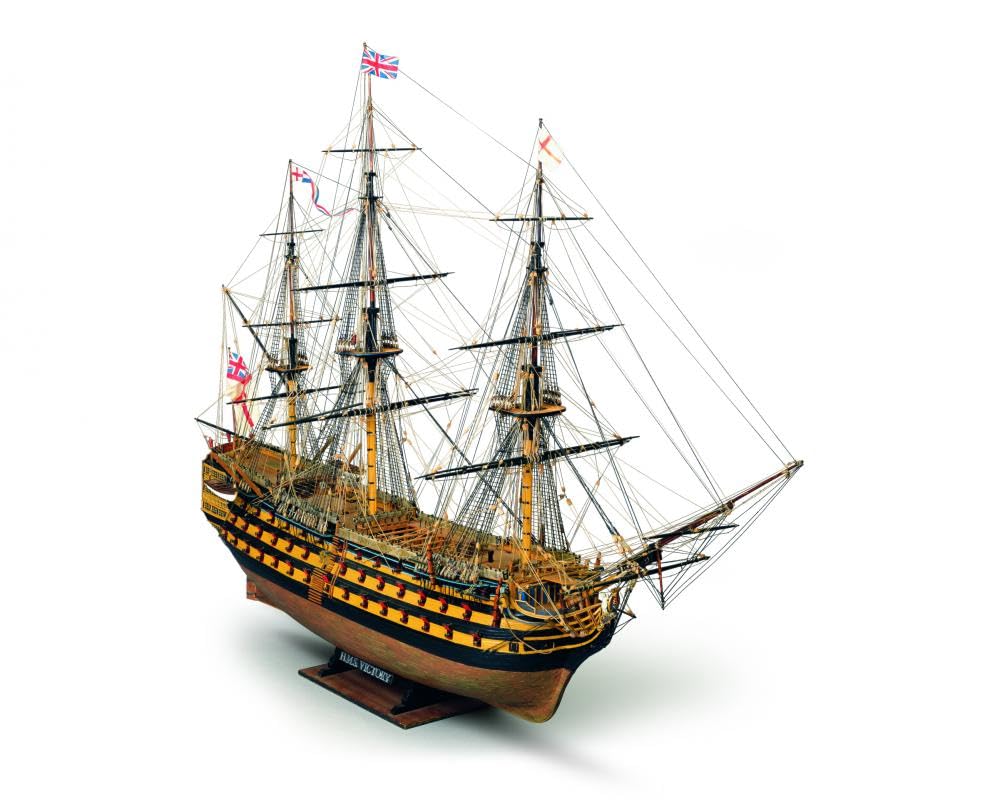 Mamoli HMS Victory -kit di montaggio in legno e metallo-codice MV27-Scala 1:90-assemblaggio necessario