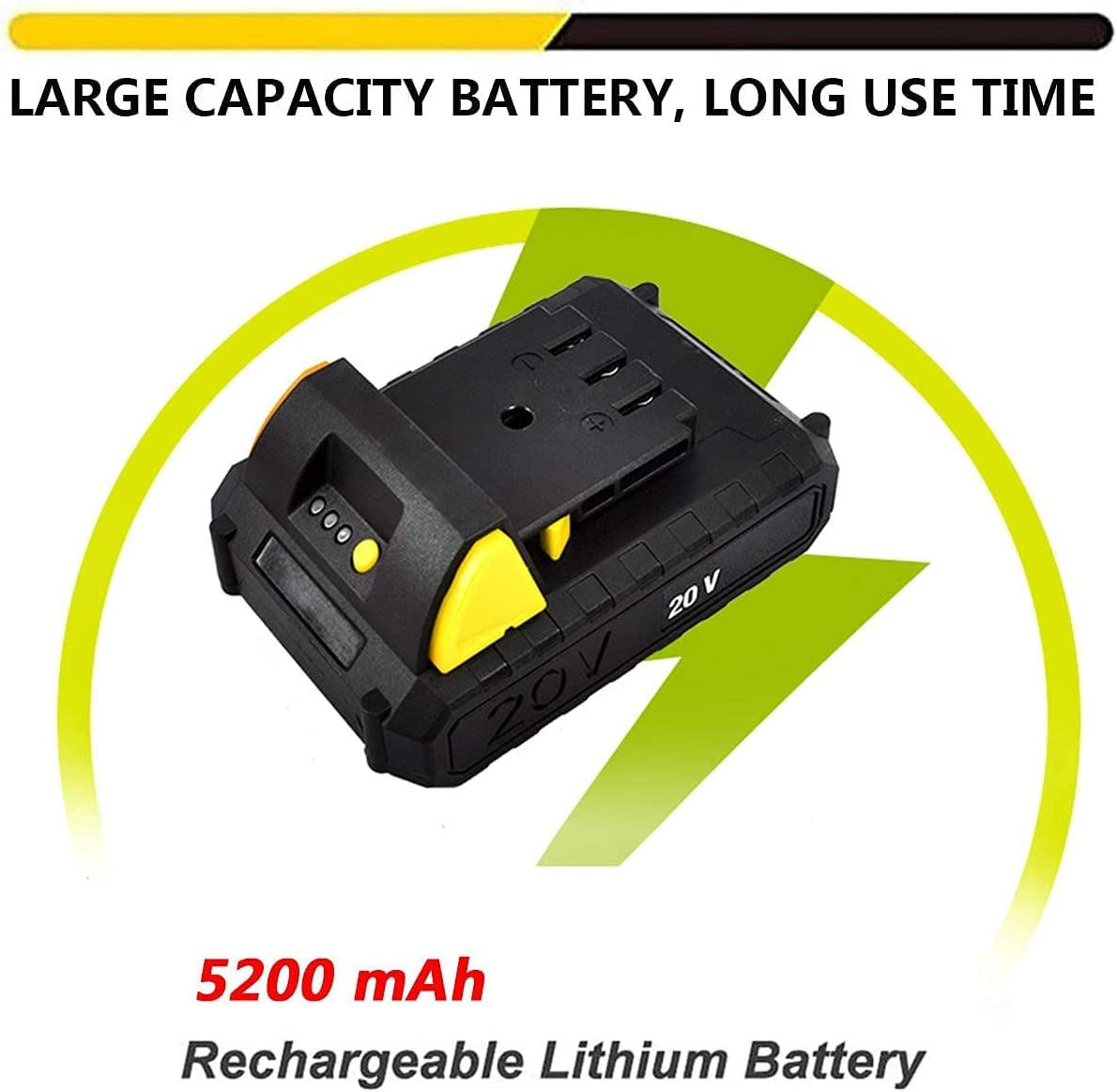 Motobineuse de Jardin, motoculteur portatif, avec Batterie au Lithium 4000 mAh et Chargeur, motoculteur électrique sans Fil 20 V, cultivateur Portable pour Jardins avec poignée rég