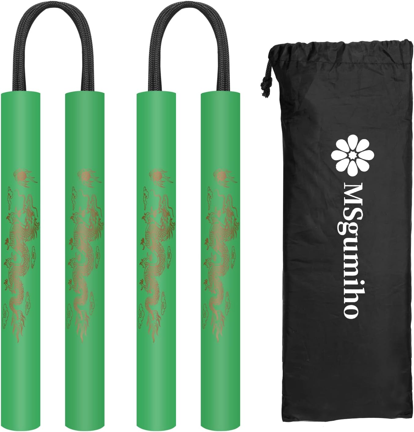 Nunchucks Cord Nunchakus Safe Foam Rubber Training Nunchucks with Cord