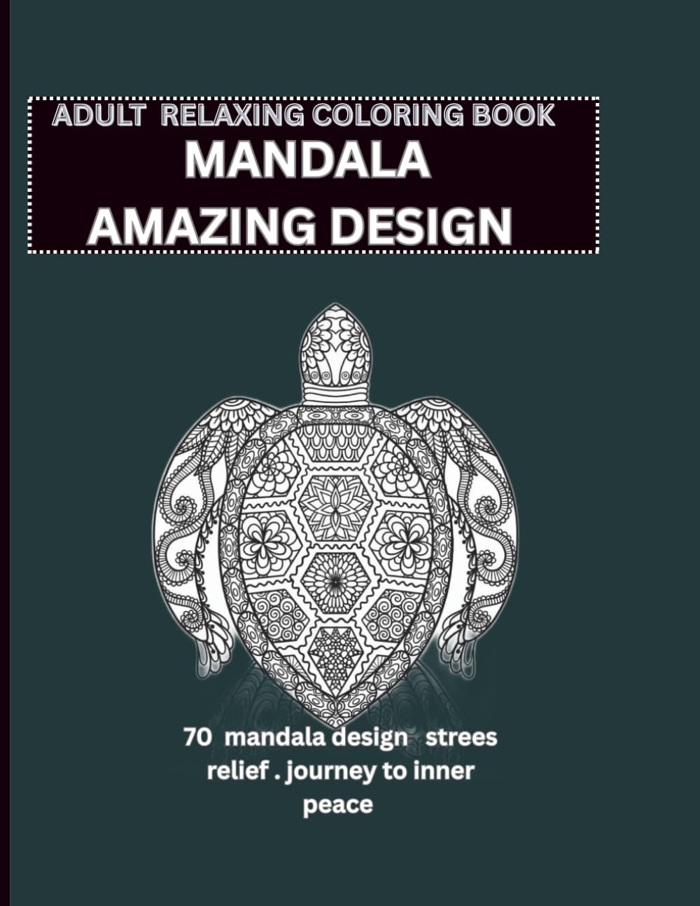 Mandala Coloring Book: Beautiful and Relaxing Mandala Designs for Stress Relief and Relaxation