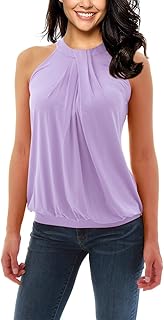 Lavender sleeveless blouse Clearance