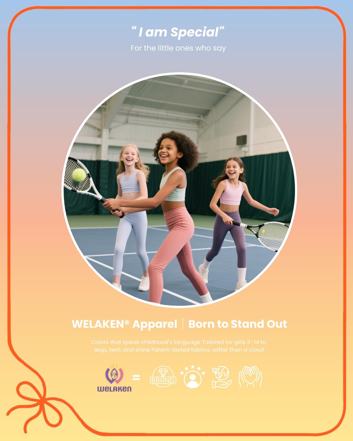 WELAKEN Flare Yoga Pants with Pockets for Girls – High Waist Active Bell-Bottom Leggings - Image 9