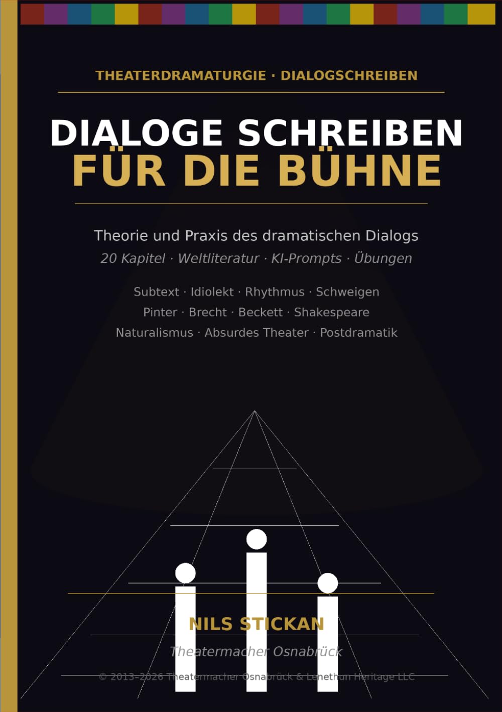DIALOGE SCHREIBEN FÜR DIE BÜHNE Techniken · Beispiele · Übungen: Theorie und Praxis des dramatischen Dialogs
