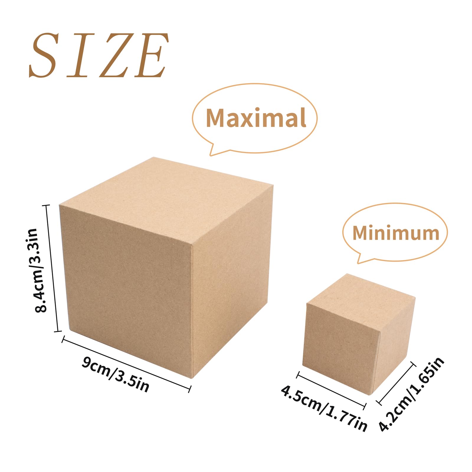 Amazon | QZONELIFE 入れ子ギフトボックス 10個パック 入れ子になった
