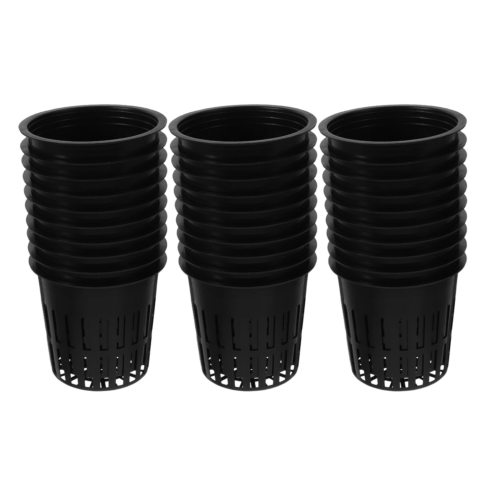 Pots panier filet pour jardin hydroponique : 30 paniers de culture respirants Yardwe