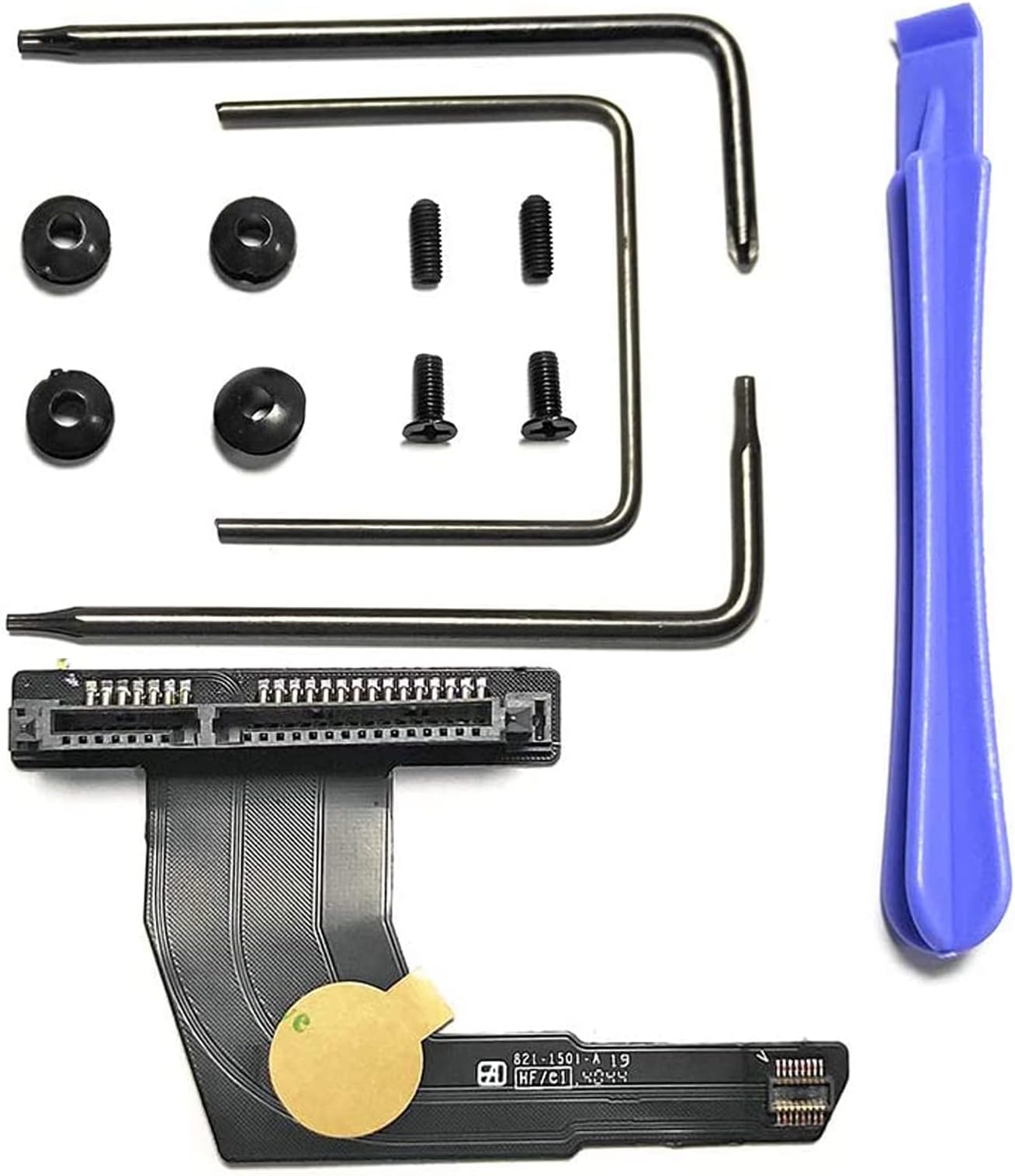 Upper HDD Hard Drive SSD Connector Flex Cable Ribbon with Tools Repair Part Replacement for Mac mini A1347 821-1501-A (Mid 2011- Late 2012)