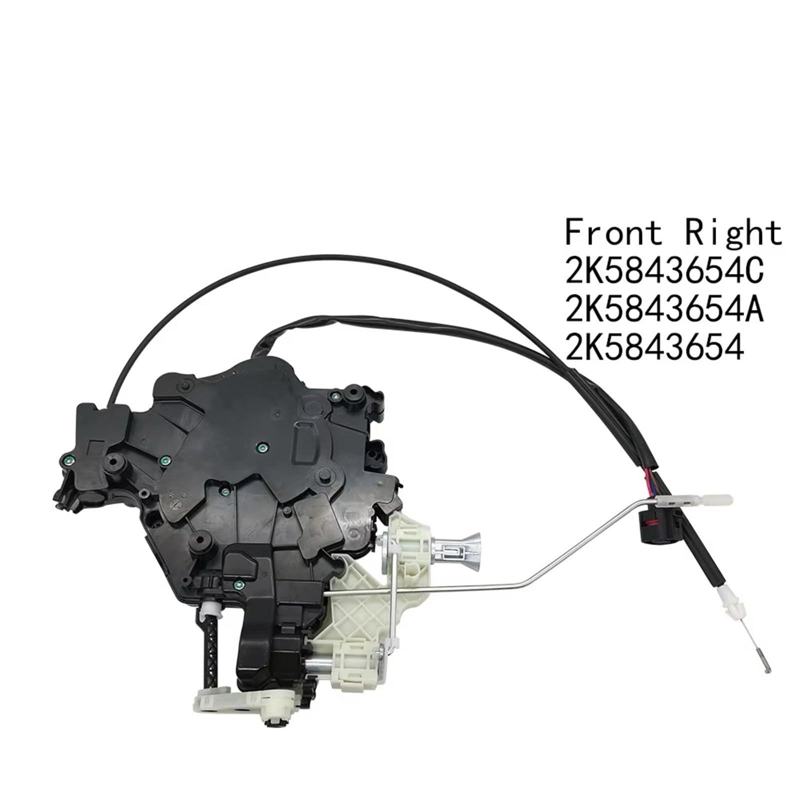 Servomoteur Arrière Gauche Actionneur Serrure Porte pour VW pour Caddy 2004 – 2020 avec Verrouillage