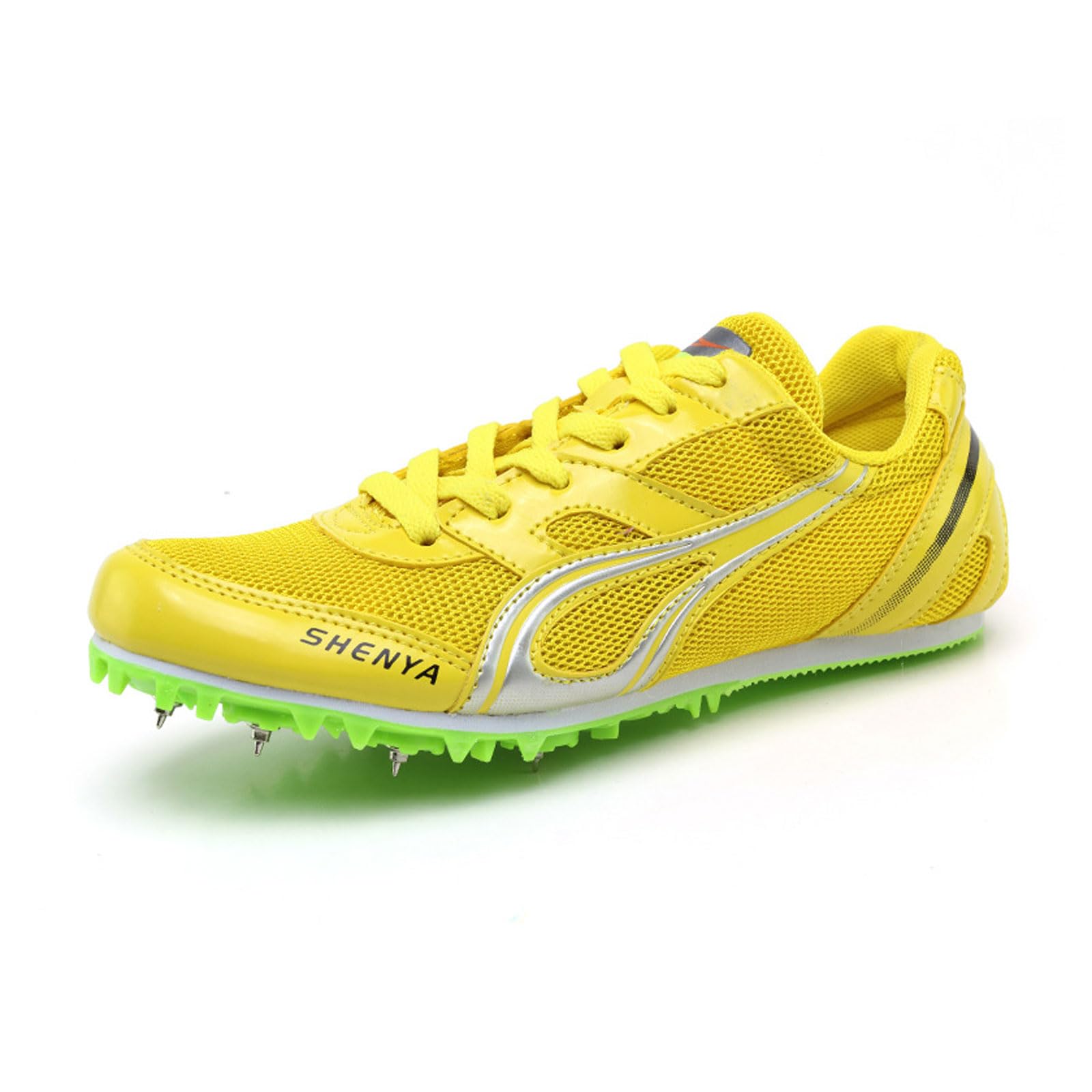 Zapatillas Correr Ligeras y Antideslizantes,Clavos De Running,Zapatillas Unisex Correr Profesionales,Zapatillas Clavos Atletismo,Ligero,Zapatos con Clavos,para Velocidad Running