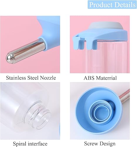 Miniatura 3 de Dispensador de botellas de agua para perros  Dispensador de agua para perreras sin goteo y botella de agua de jaula  Botella de agua fácil de usar