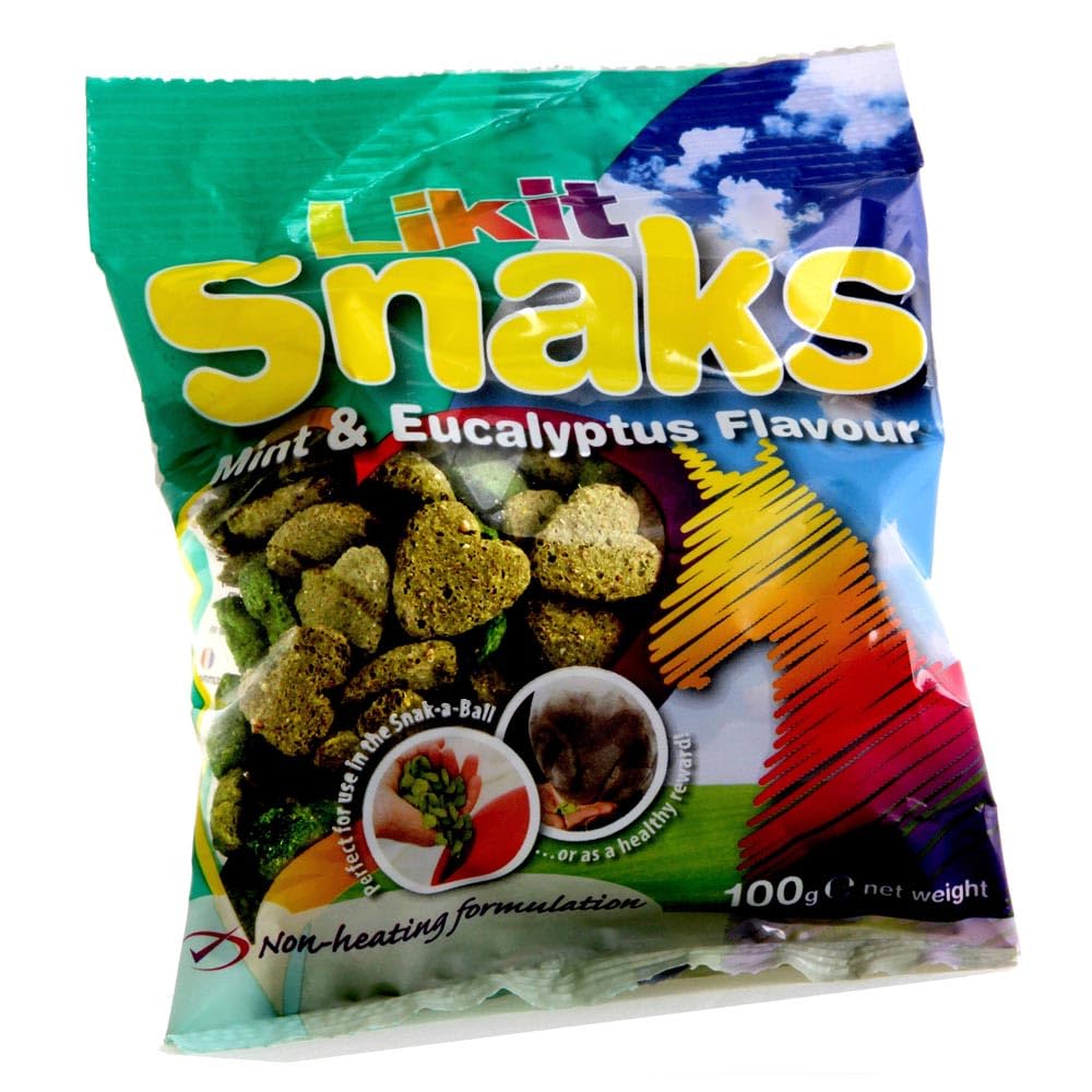 Likit Snaks: Mint and Eucalyptus 100g