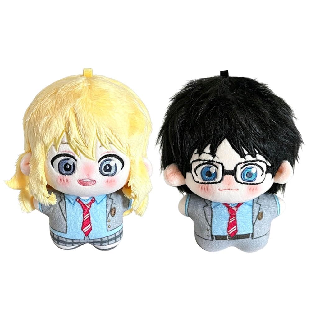 Miyazono Kaori & Arima Kousei - Almohada de peluche de anime, 2