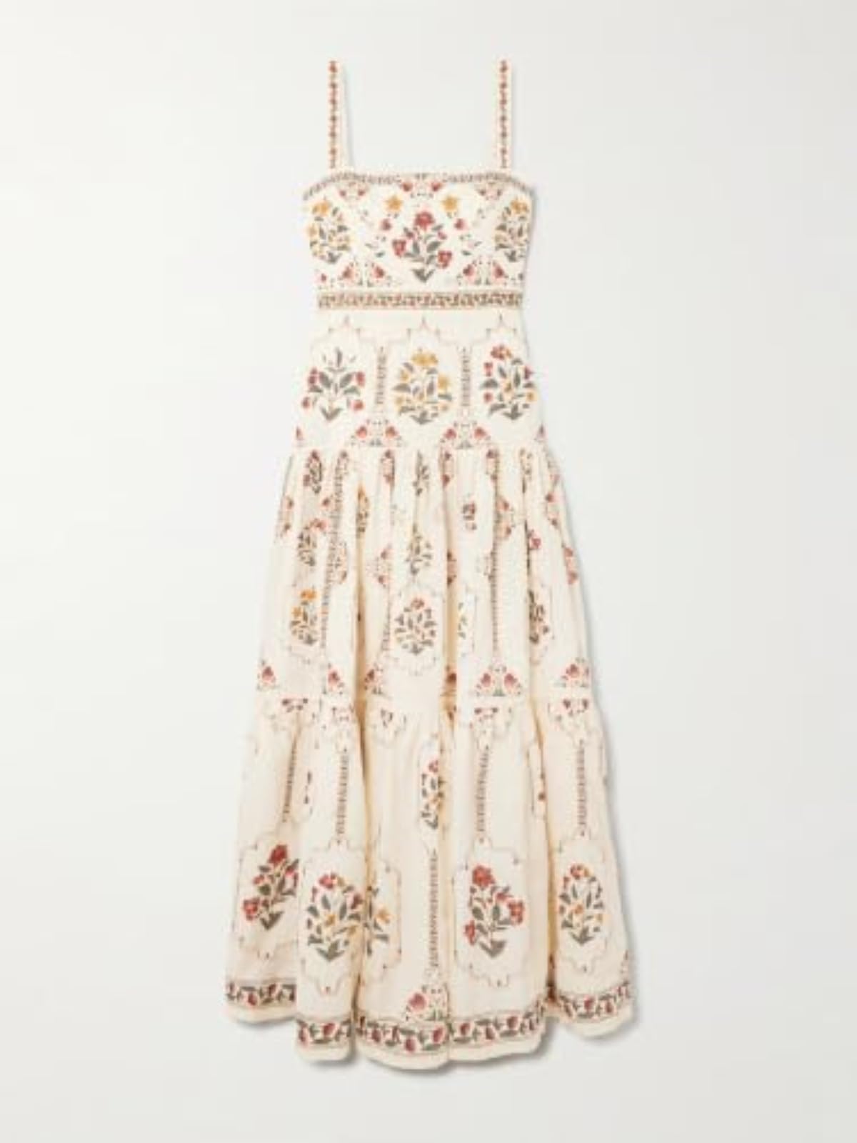 Top da Donna Boho con Spalline Sottili E Scollo Quadrato
