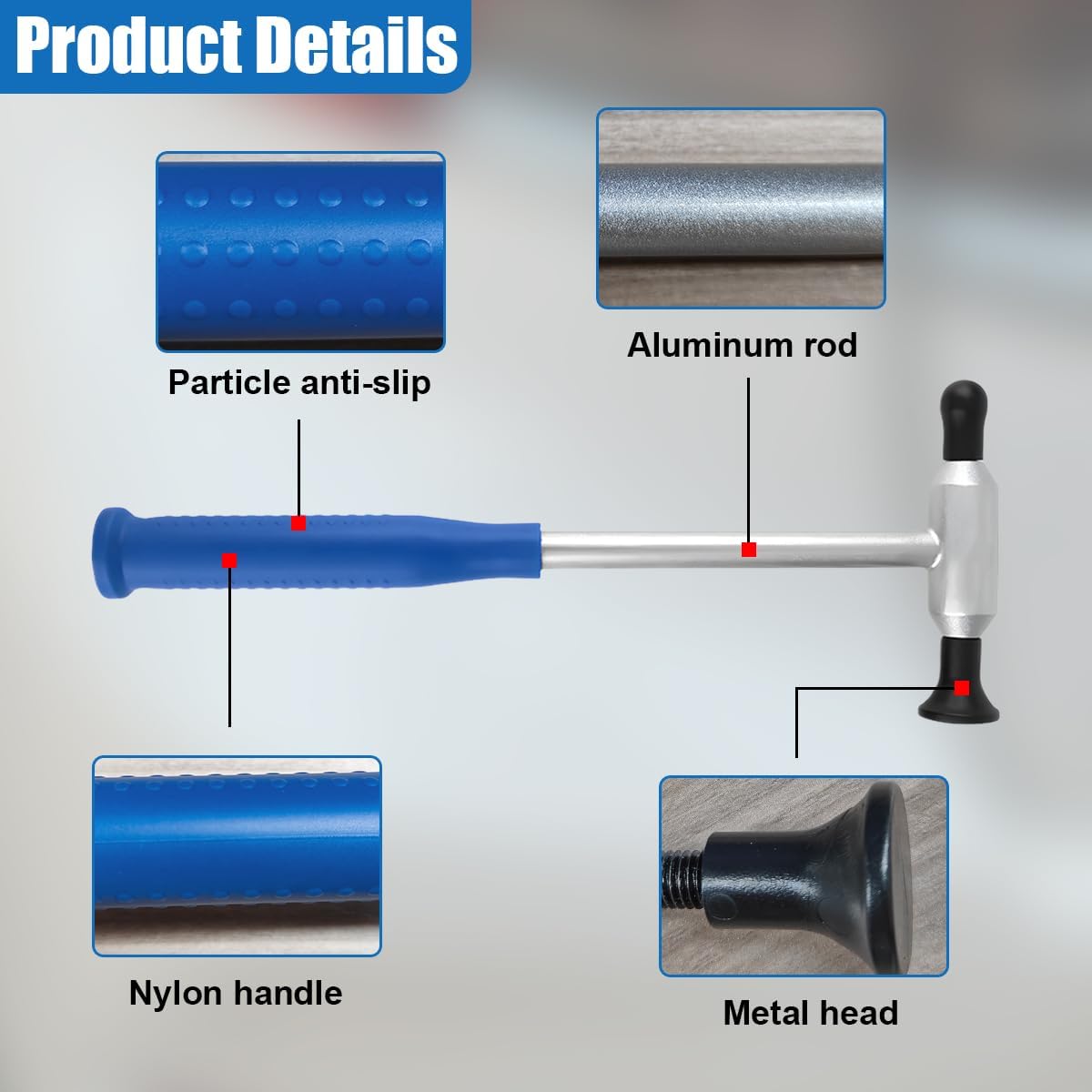 Auto Body Hammer Tools Set, Paintless Dent Removal Tool
