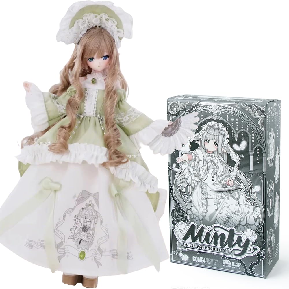 XiDonDon Feathered Mist Poem Series Special 1/6 BJD Doll Hair Transplant Dolls Action Anime Figure Collectibles Toys Gift (Single Box)