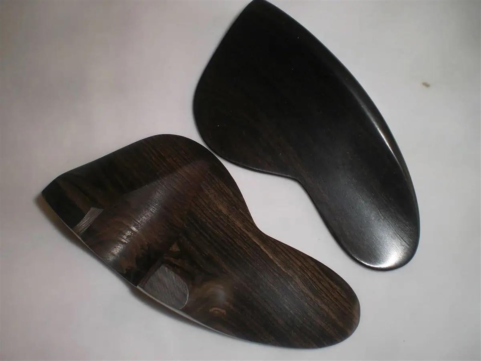 Accessori professionali per violino Mentoniera Per Violino 1 Pz 4/4, Mentoniera A Forma Di Orecchio Nuovo, Accessori Per Parti Di Violino, Legno Di Ebano, Palissandro