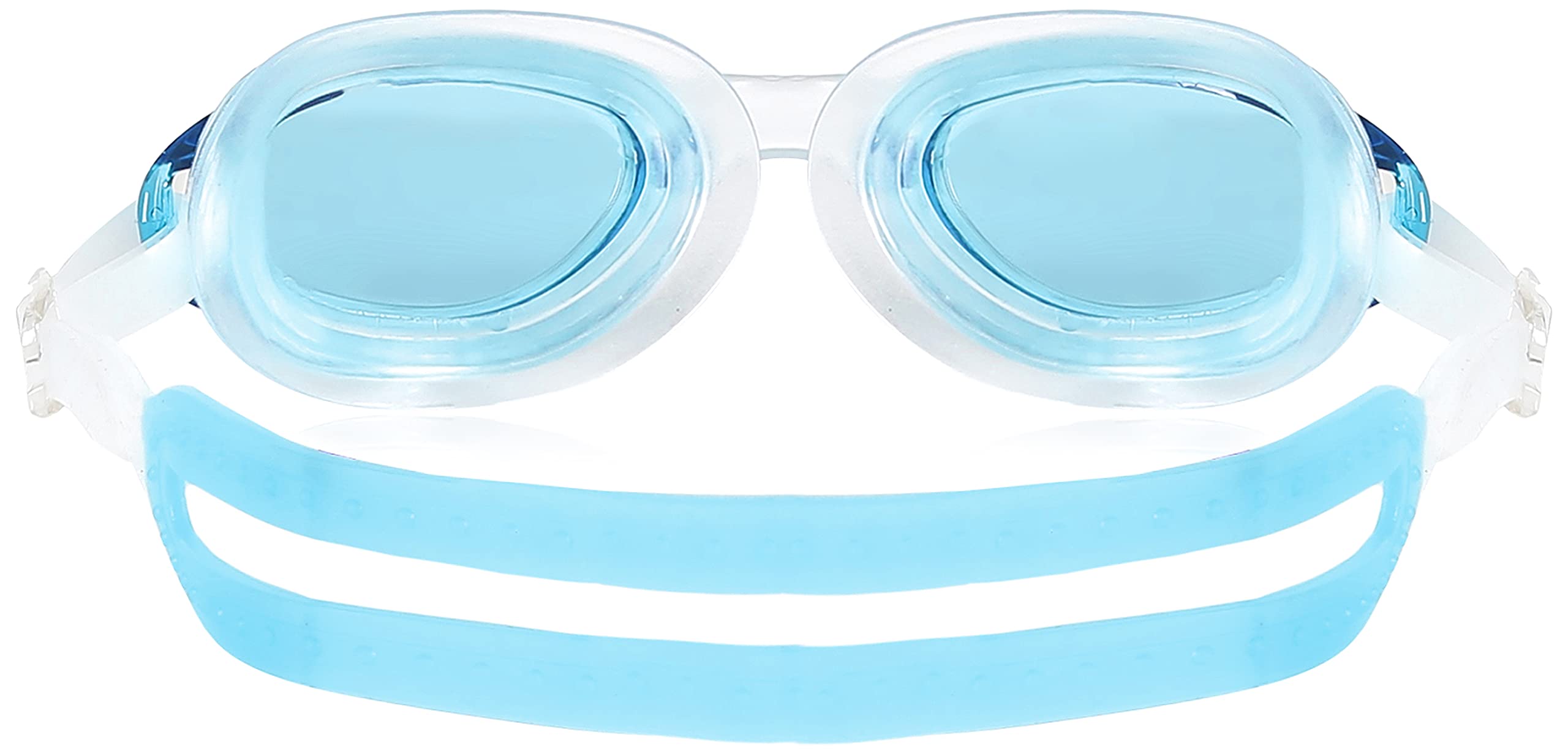 I-SWIM SWIMMING SHORTS V-619 BLACK SKY PIPING SIZE 3XL WITH GOGGLES SILICONE IS-1600 WITH POUCH SKY 3