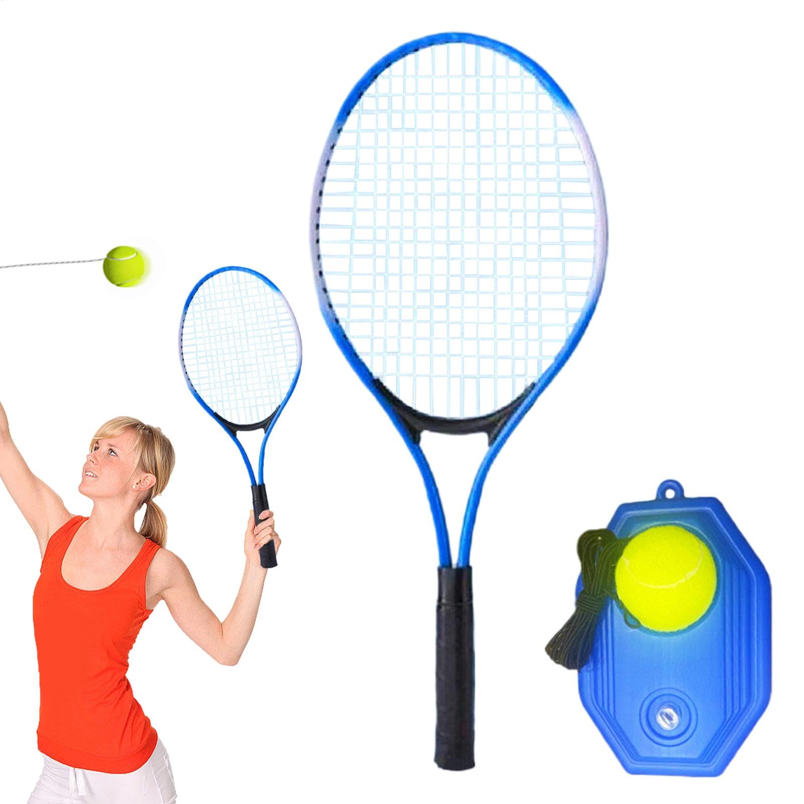 Rebounder de entrenador de tenis, bola de rebote del entrenador de tenis en | Herramienta de entrenamiento de ejercicios de tenis