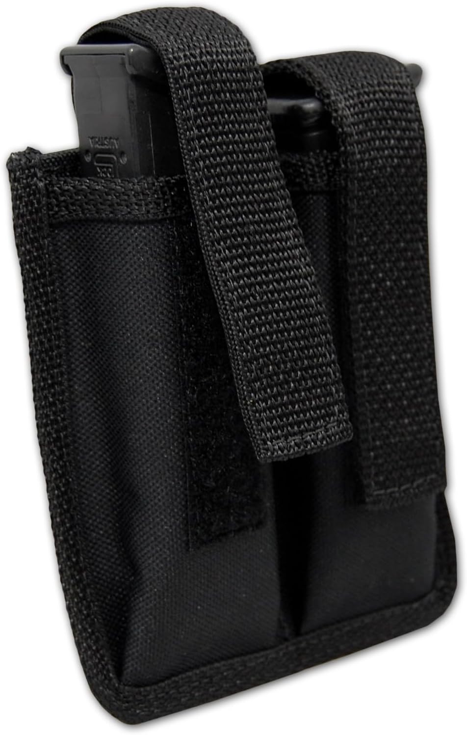 New Barsony Double Magazine Pouch for Full Size 9mm 40 45