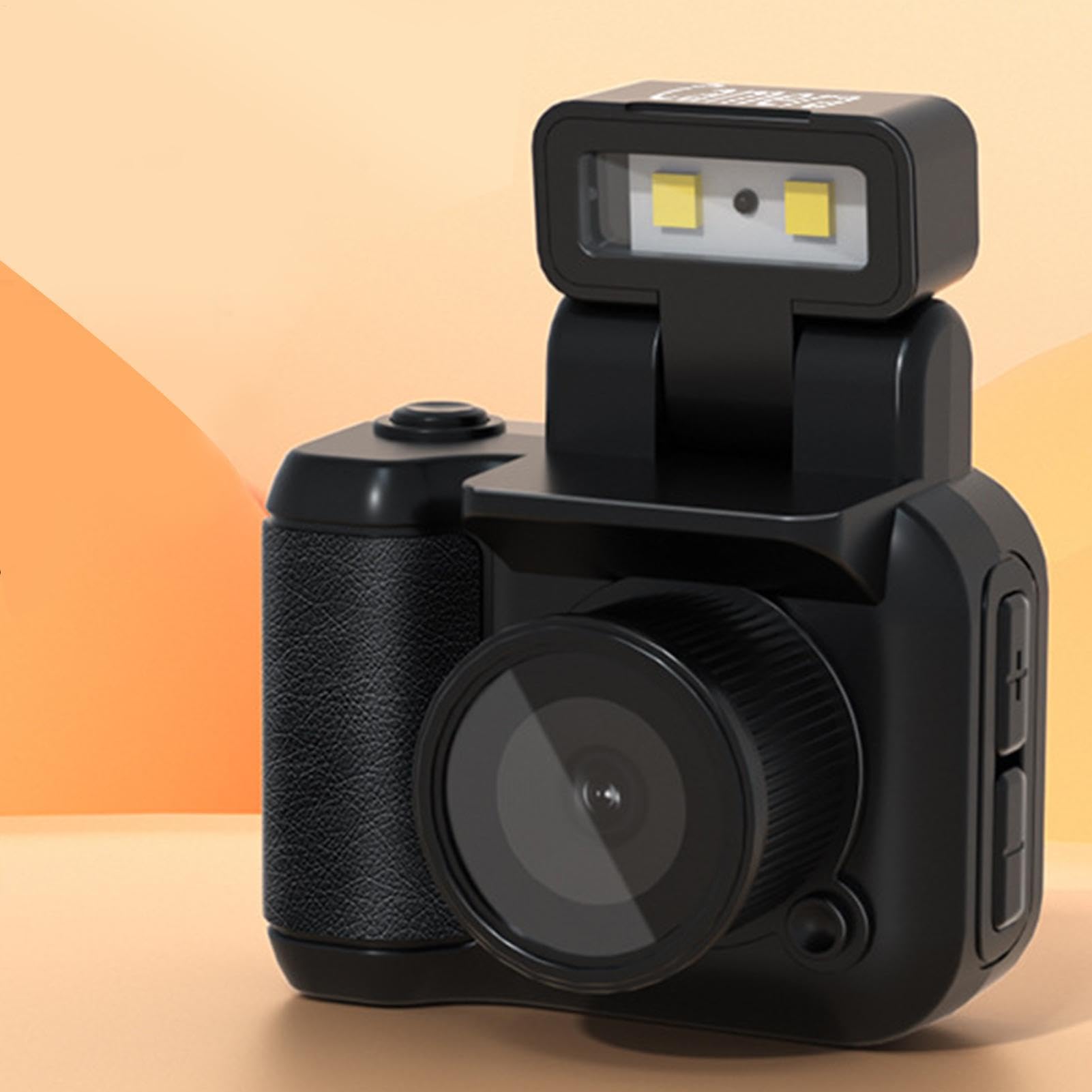 Fotocamera Compatta Retrò 1080P - Mini Camera Portachiavi Con 6 Filtri, Schermo 1.44" - Foto 4