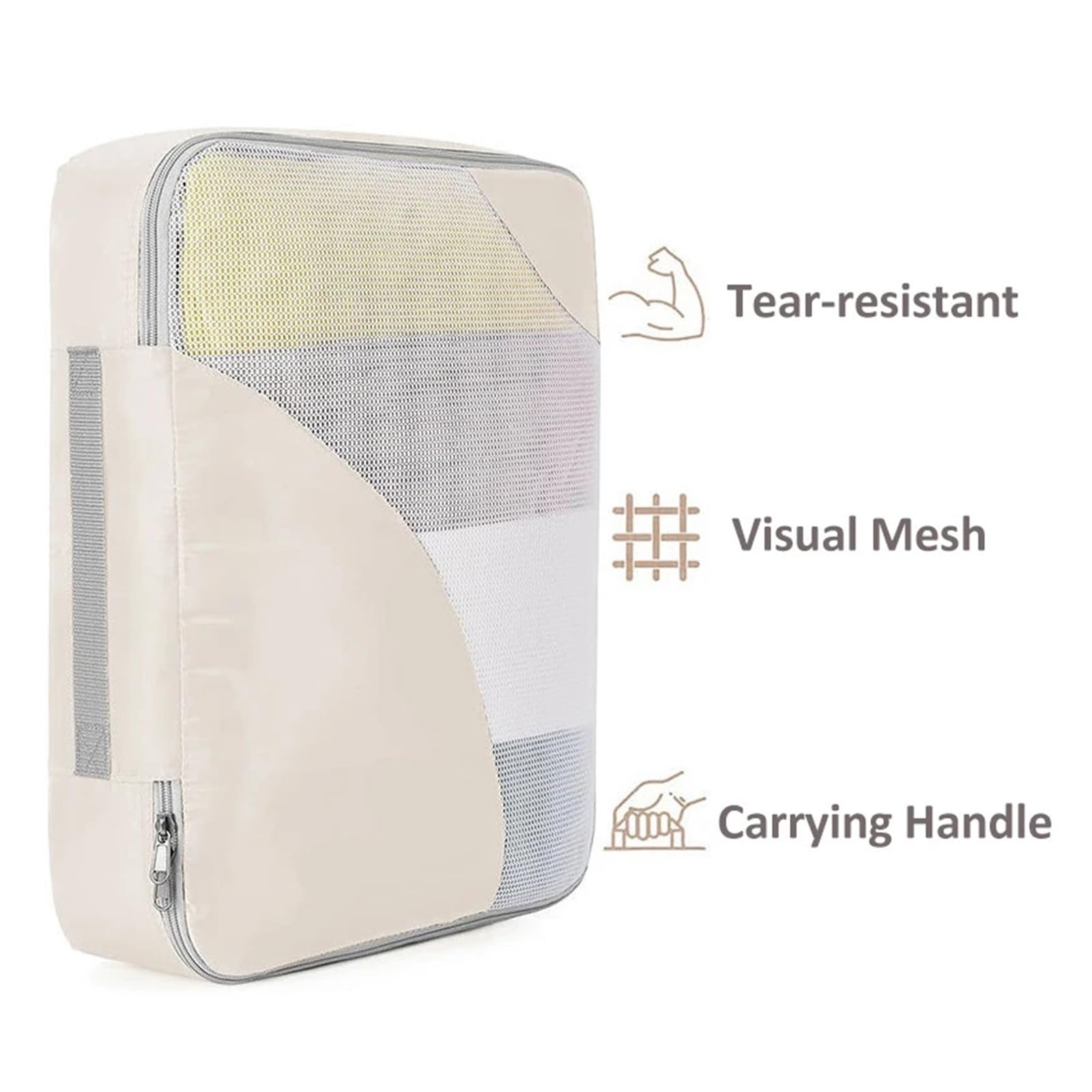 Set organizer per bagagli Set di 6 cubi da viaggio for abbigliamento, scarpe, organizer, accessori leggeri for riporre bagagli e valigie