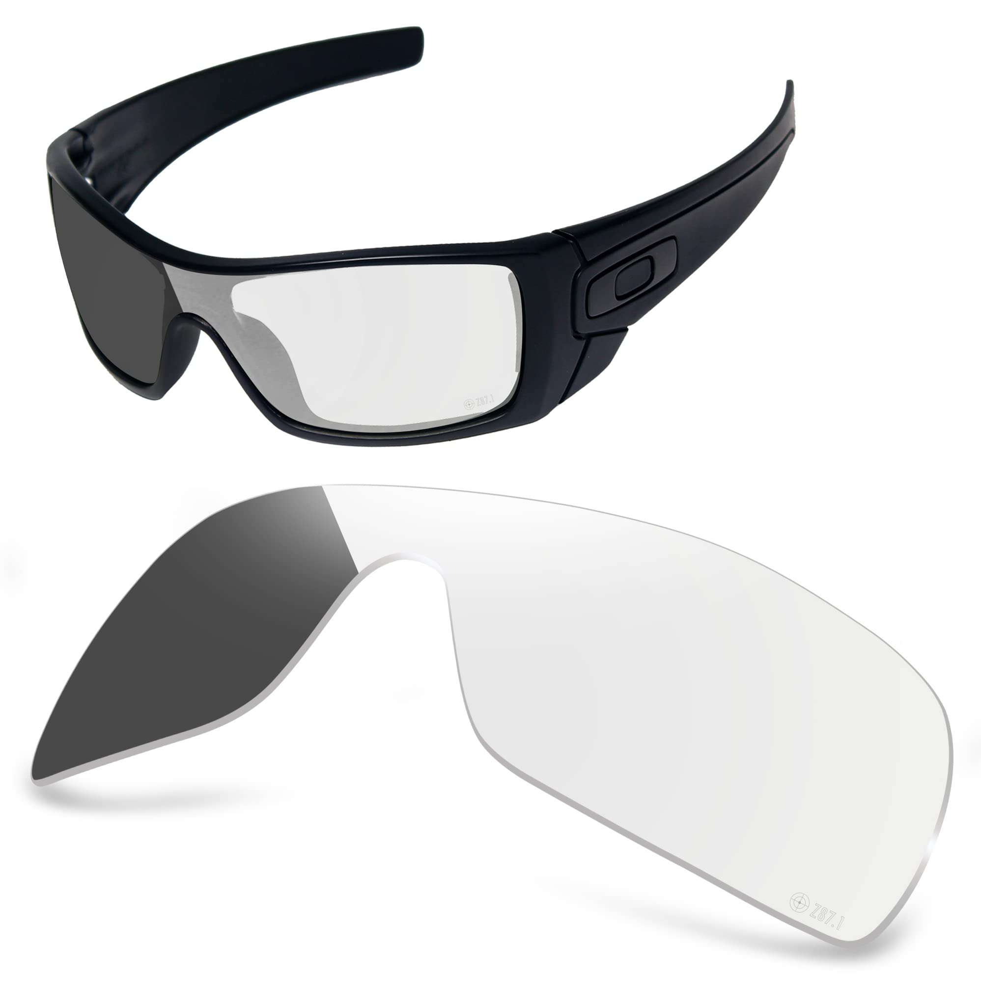AOZANANSI Z87.1 Replacement Lenses Compatible with Oakley Batwolf OO9101 Sunglasses