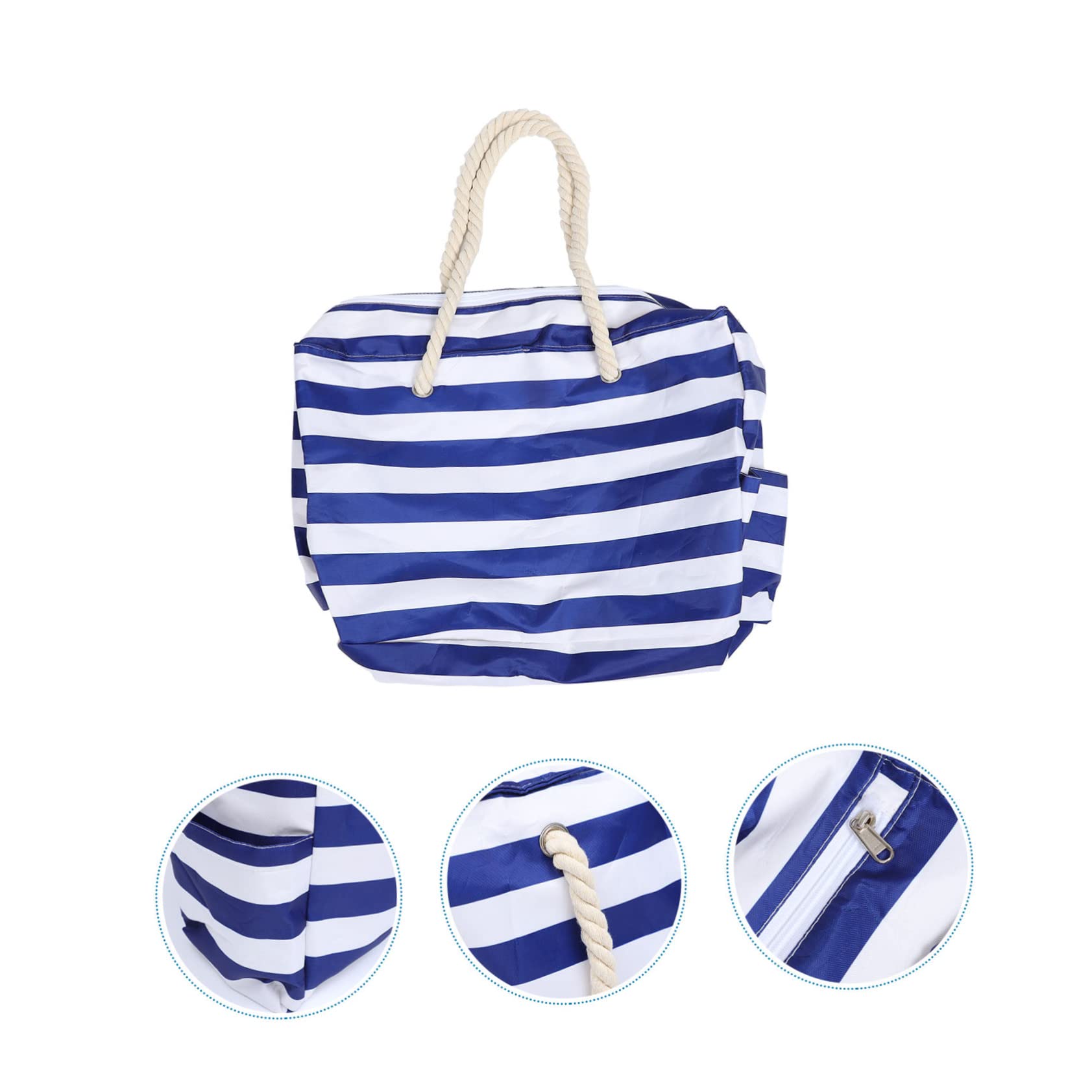 PACKOVE Bolsa de Playa Grande Bolsa de Playa para Viajes Capacidad para Toallas y Ropa Mar