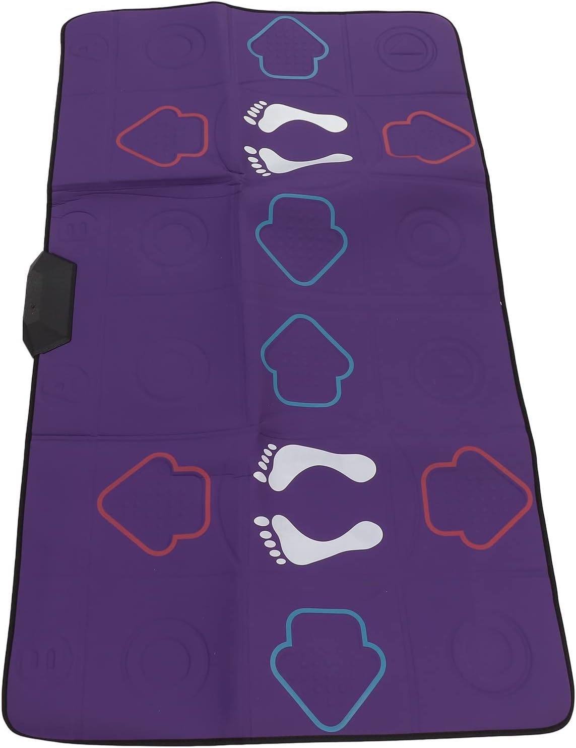 Pilipane Dance Mat Games Wireless Musical Electronic HD AR Camera Exercise Fitness Non Slip Dancing Step Pad for Family Fun and Fitness Activities with PU Material 164 x 93cm