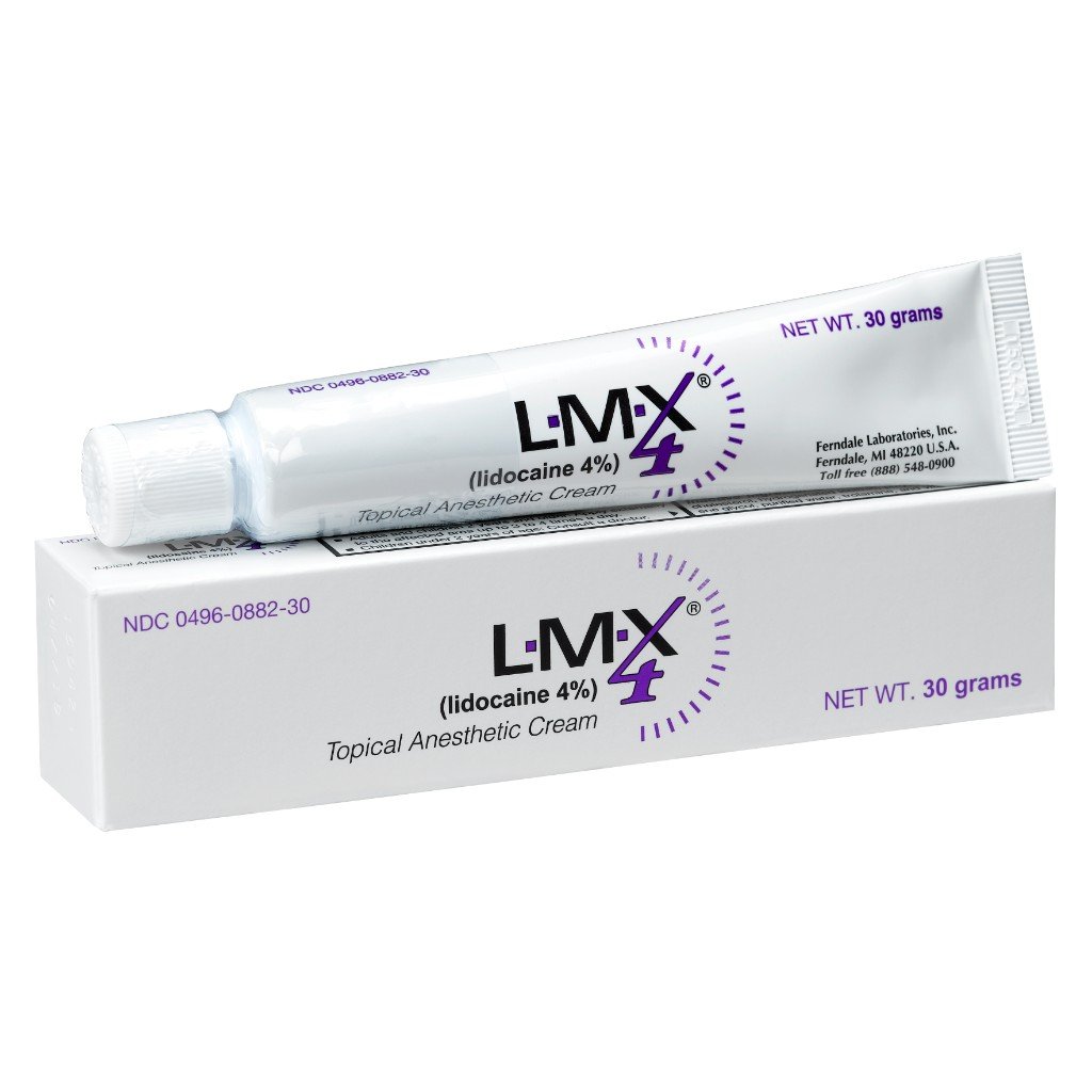 Creme Analgésico LMX4 com Lidocaína, 30g – Alívio Rápido e Duradouro para Cortes, Arranhões, Queimaduras de Sol e Picadas