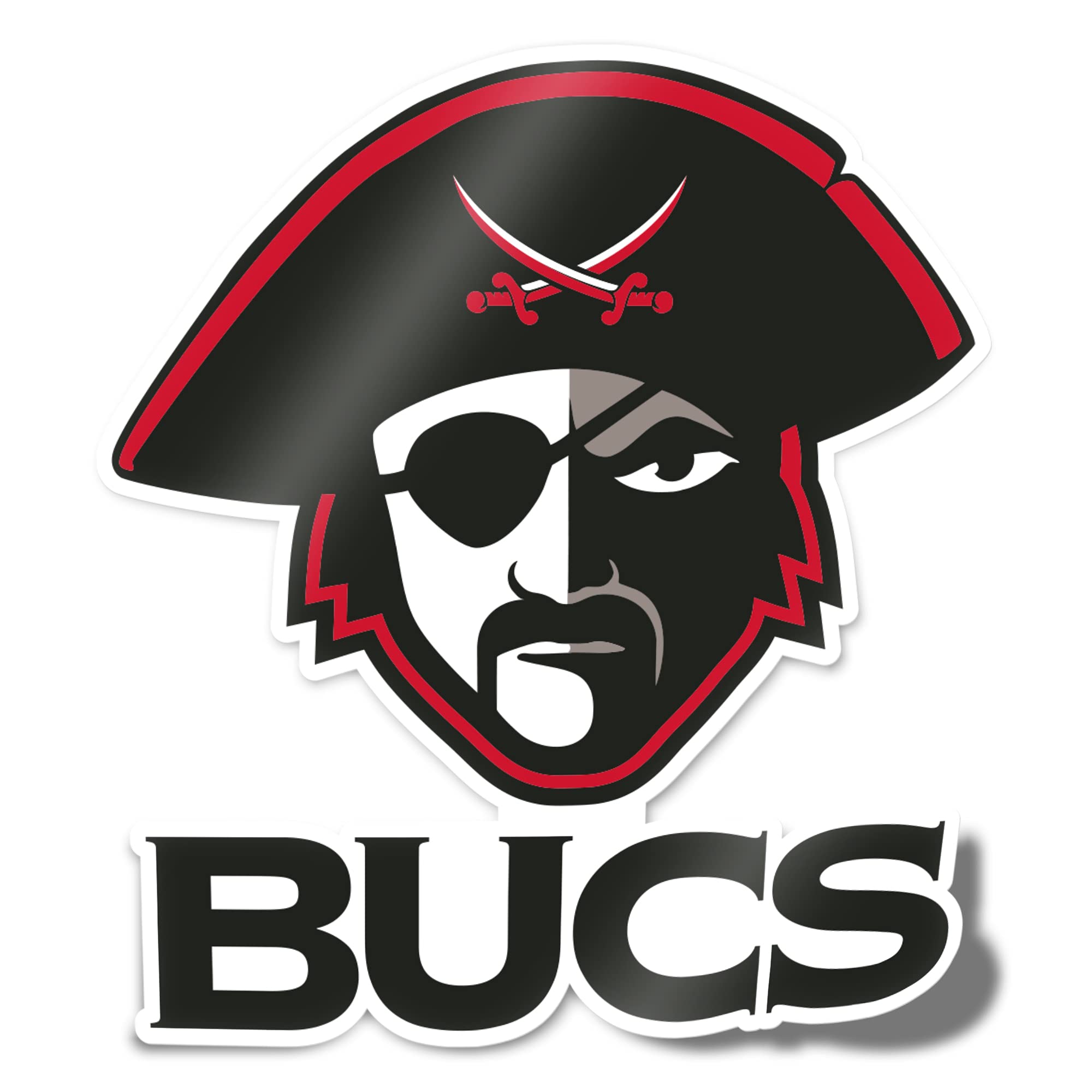 Desert CactusDesert Cactus Christian Brothers University Buccaneers CBU Bucs Vinyl Decal Laptop Water Bottle Car Scrapbook Sticker (IND 00013A)