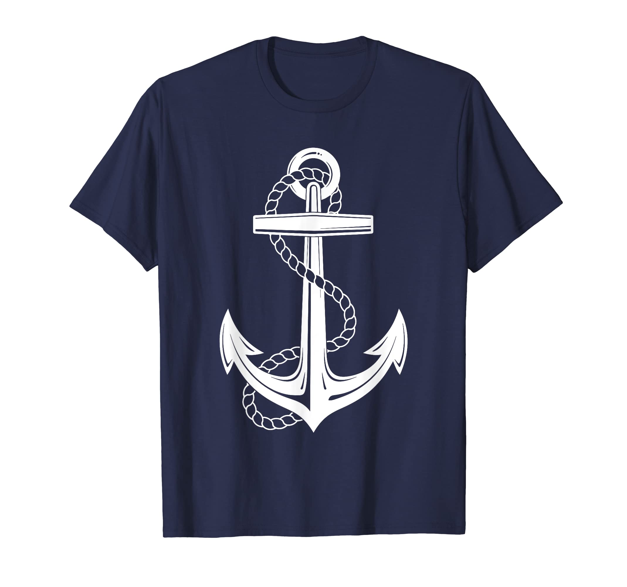 Sailor costume anchor Captain sailing men women children T-Shirt