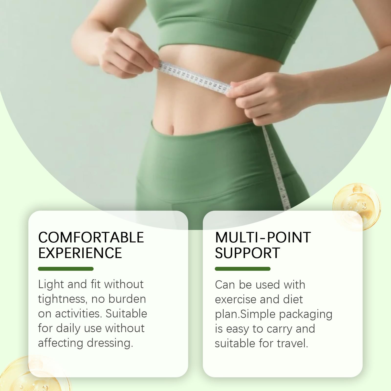 Botanical Patch 10-in-1 - Natural Support for Metabolism, | Ingredienti naturali, facili da applicare, invisibili, ideali per uomini e donne