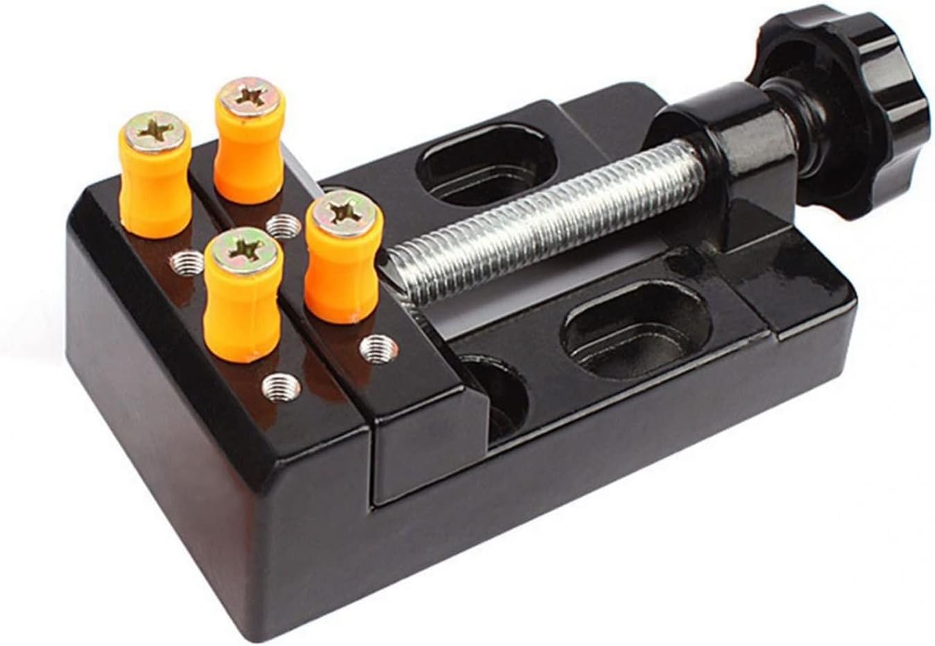 yaoqijie 57mm Adjustable Mini Jaw Bench Clamp Drill Press Woodworking Fixed Table Vise Multifunction Machine Tool Accessories