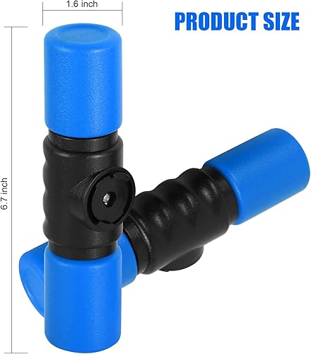 Vista 11 de RANMING Twist Shaker ABS Double Row Shakers Instrumentos de percusión Instrumentos de percusión latina de volumen medio para acompañamiento, Negro