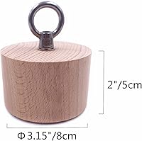 Vista 2 de Empuñadura de bloque de pellizco de madera Entrenamiento Escalada Power Grip Antebrazo Dedo Ejercitador de dedos Equipo de fortalecimiento