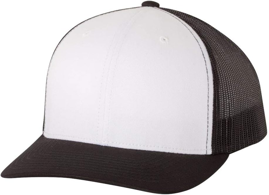 YP Classics - CVC Snapback Cap - 6389 - Adjustable - Black - Image 2