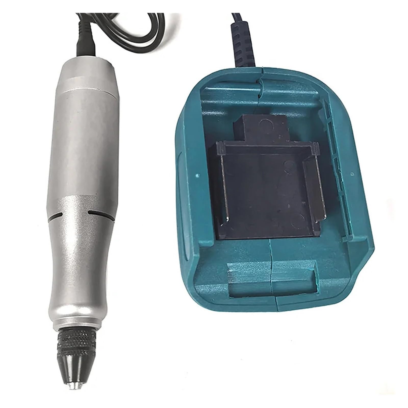 Lucidatrice Mini smerigliatrice elettrica da 40 W Velocità a vuoto fino a 18000 giri/min Smerigliatrice elettrica al litio domestica fai da te batteria 18 V-21 V Nessuna batteria